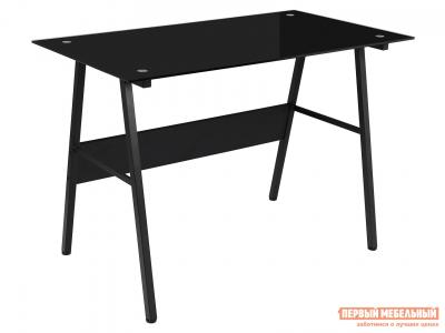 Письменный стол  GD-04 Черный, металл / Черное стекло Tetchair. Цвет: черный