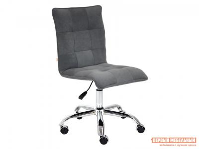 Офисное кресло  ZERO Серый, флок Tetchair. Цвет: серый