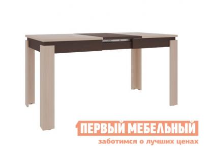Обеденный стол  Гермес 2 Дуб млечный / Венге Мебельсон. Цвет: темное-cветлое дерево