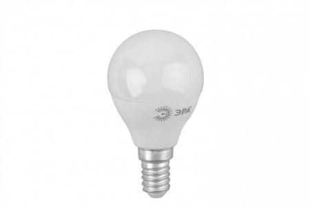 Лампа светодиодная 8W ECO LED smd P45 ЭРА. Цвет: белый матовый