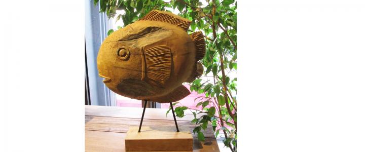Декоративная фигура Рыба Teak House
